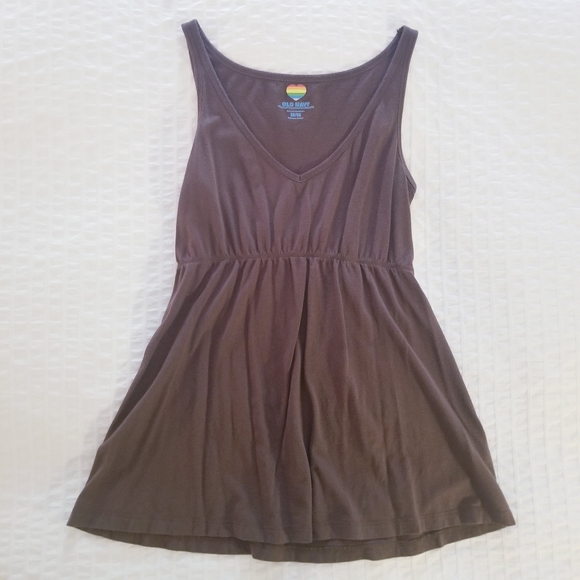 3/$45 | Old Navy | Brown Cotton Tank Top - Picture 1 of 5